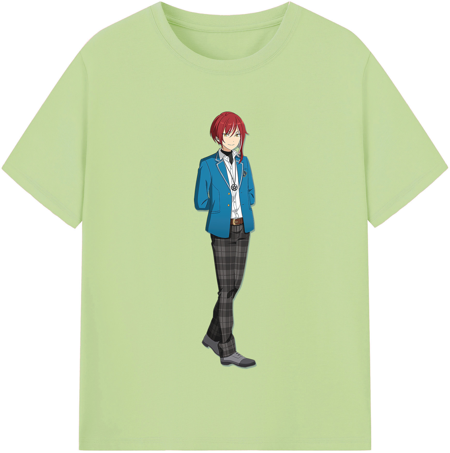 （画像用） あんさんぶるスターズ! Ensemble Stars 綿100％半袖Tシャツ（フロントプリント）